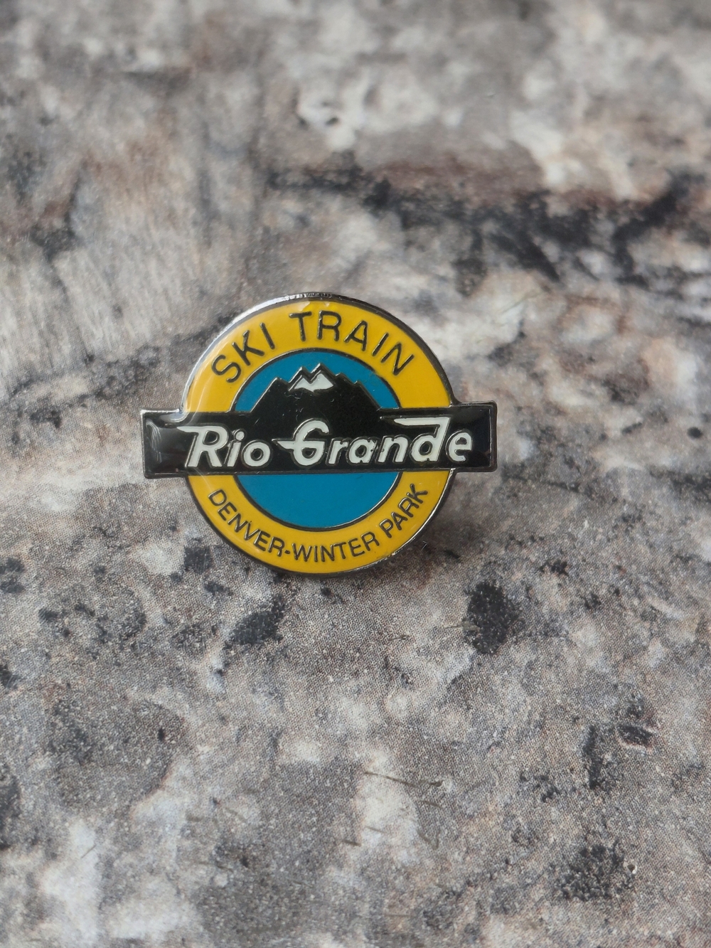 Set of 10 Vintage Rio Grande Ski Train Denver Winter Park Collectible Pins